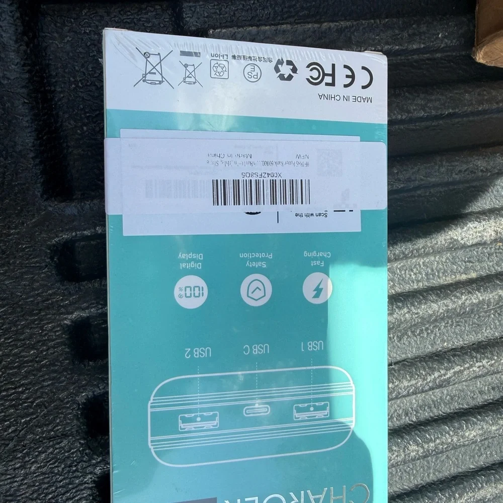 Portable Charger Power Bank in Teal